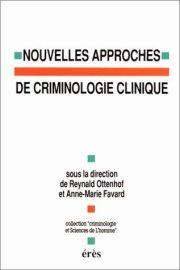 Couverture : Nouvelles approches de criminologie clinique