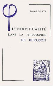 Couverture : L'individualité dans la philosophie de Bergson