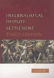 Couverture : International dispute settlement