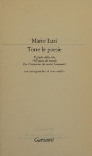 Couverture : Tutte le poesie