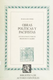Couverture : Obras políticas y pacifistas