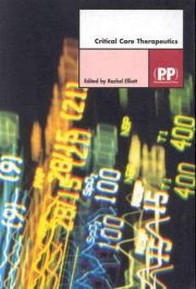 Couverture : Critical Care Therapeutics
