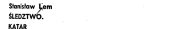 Couverture : Śledztwo ; Katar