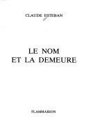 Couverture : Le nom et la demeure