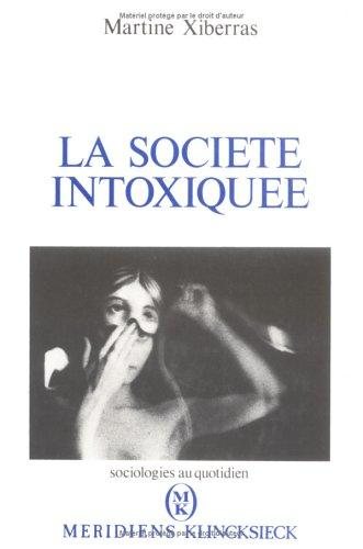 Couverture : La société intoxiquée
