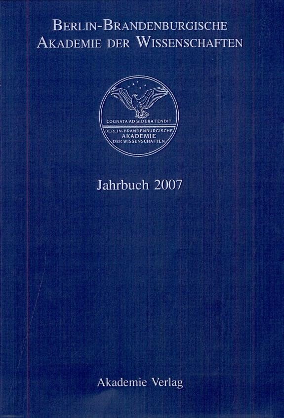 Couverture : Jahrbuch 2007