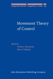 Couverture : Movement theory of control
