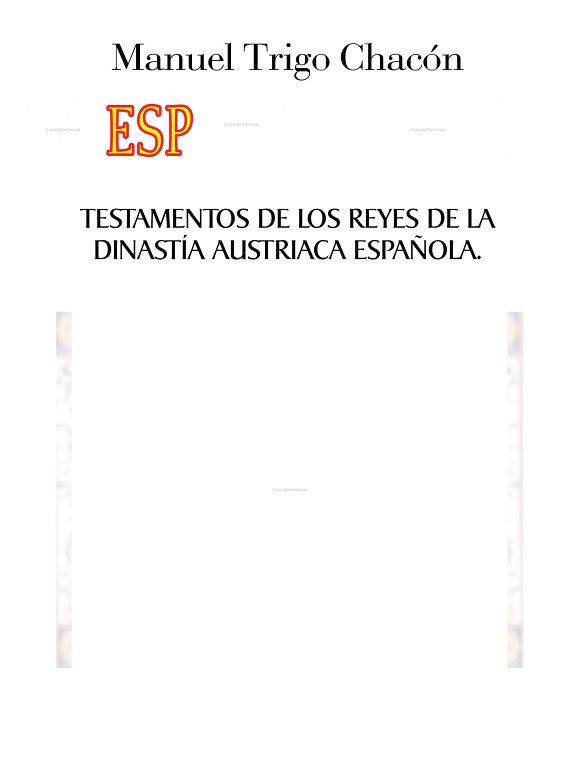 Couverture : La España imperial