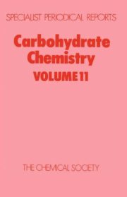 Couverture : Carbohydrate Chemistry (Specialist Periodical Reports)