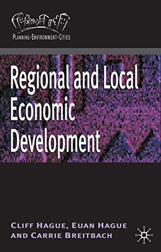 Couverture : Regional and Local Economic Development