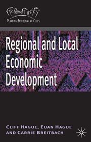 Couverture : Regional and Local Economic Development