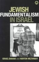 Couverture : Jewish fundamentalism in Israel