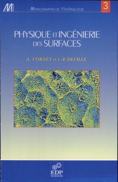 Couverture : Physique et ingéniérie des surfaces