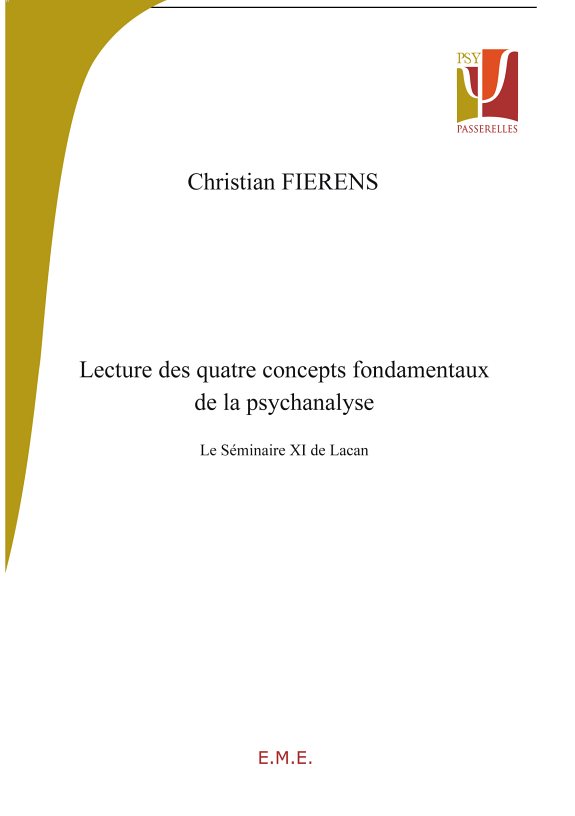 Couverture : Lecture des quatre concepts fondamentaux de la psychanalyse