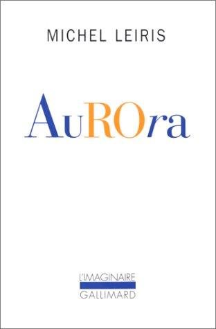 Couverture : Aurora