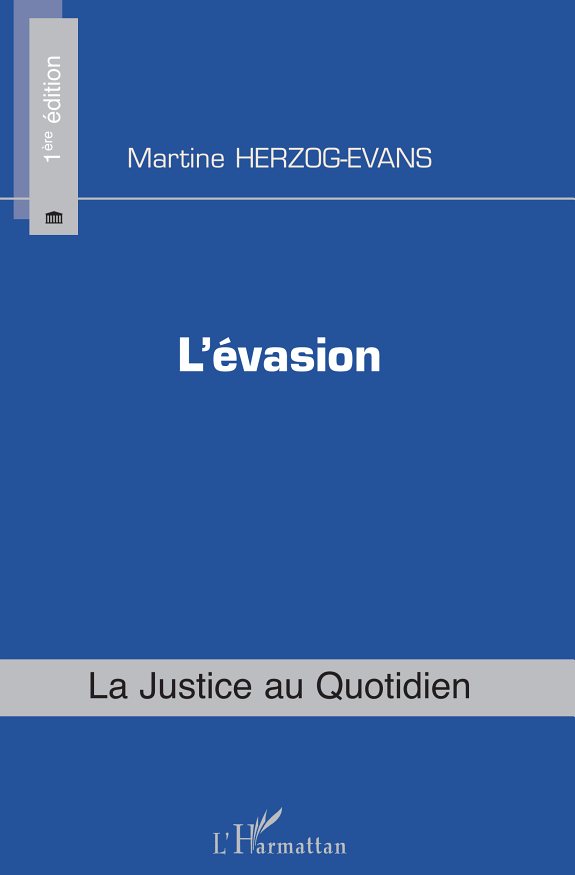 Couverture : L'évasion
