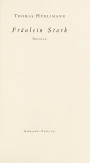 Couverture : Fräulein Stark