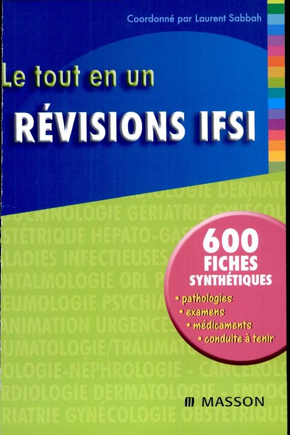 Couverture : Le tout-en-un révisions IFSI