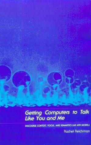 Couverture : Getting computers to talk like you and me