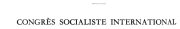 Couverture : L' organisation socialiste & ouvrière en Europe, Amérique et Asie