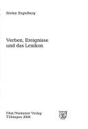 Couverture : Verben, Ereignisse und das Lexikon