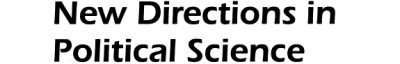 Couverture : New directions in political science
