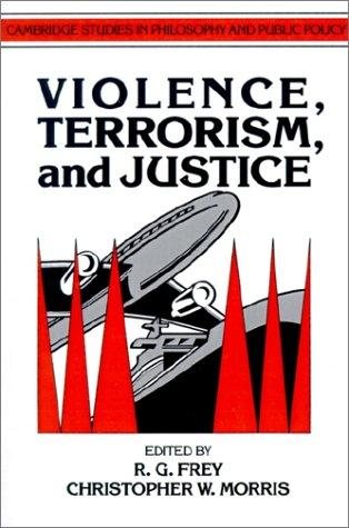 Couverture : Violence, terrorism, and justice