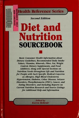 Couverture : Diet and nutrition sourcebook