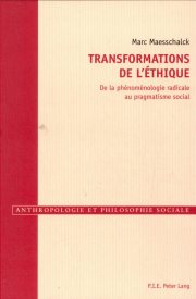 Couverture : Transformations de l'Ethique