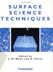 Couverture : Surface science techniques