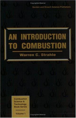 Couverture : An introduction to combustion