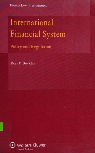 Couverture : International financial system