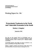 Couverture : Protectionist tendencies in the North and vulnerable economies in the South