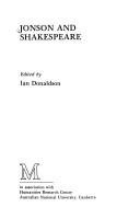Couverture : Jonson and Shakespeare