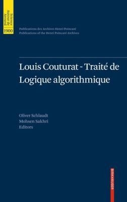 Couverture : Louis Couturattrait De Logique Algorithmique