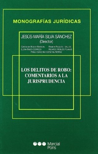 Couverture : Delitos de robo, los
