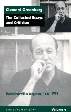 Couverture : Clement Greenberg