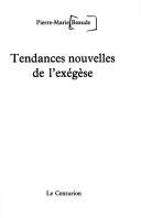 Couverture : Tendances nouvelles de l'exégèse