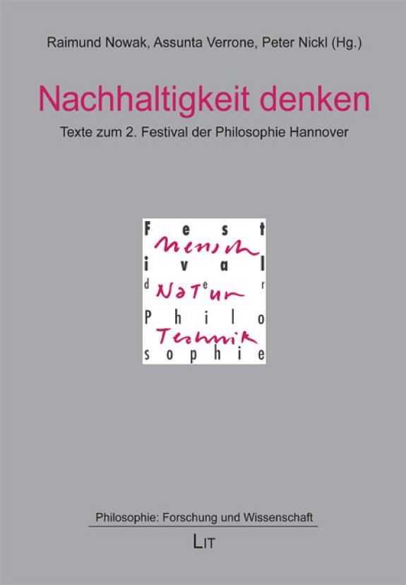 Couverture : Nachhaltigkeit denken