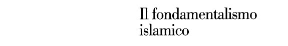 Couverture : Il Fondamentalismo Islamico