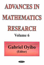 Couverture : Advances in Mathematics Research