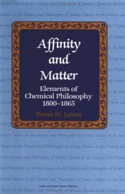 Couverture : Affinity and matter
