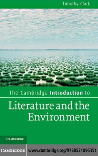 Couverture : The Cambridge Introduction to Literature and the Environment