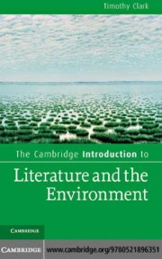 Couverture : The Cambridge Introduction to Literature and the Environment