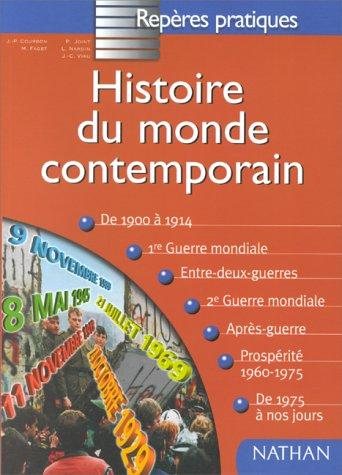 Couverture : Histoire du monde contemporain