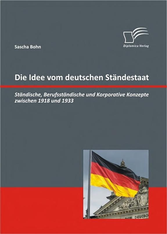Couverture : Die Idee Vom Deutschen Ständestaat