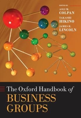 Couverture : The Oxford handbook of business groups