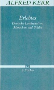 Couverture : Erlebtes