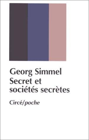 Couverture : Secret et sociétés secrètes
