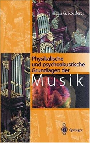 Couverture : Physikalische und psychoakustische Grundlagen der Musik
